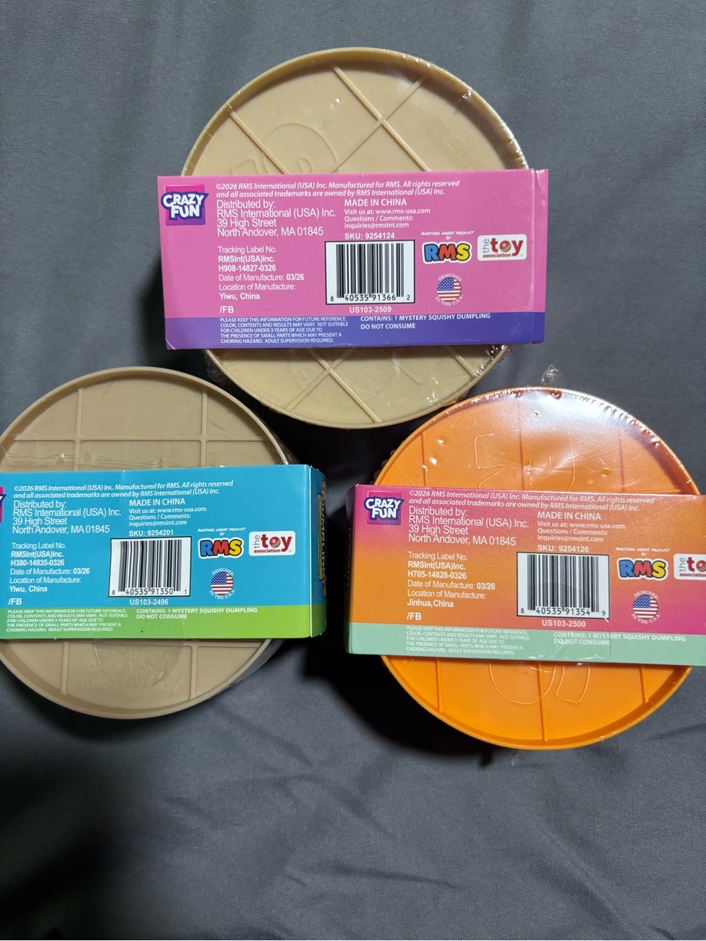 🔥🔥Mystery Dumpling Surprise Set - Purple, Apple and Orange scented Edition🔥🔥 - Picture 2 of 2